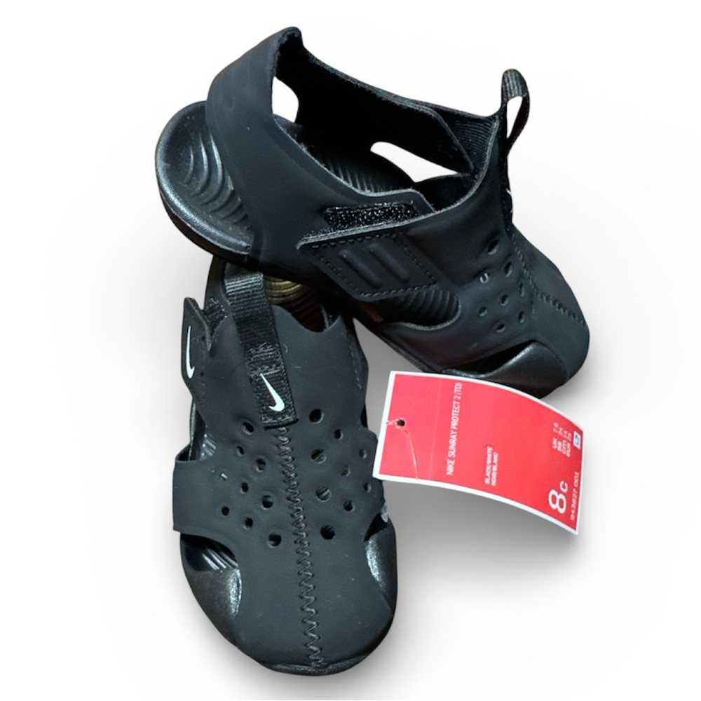 Nike Sunday Protect 2 - Black Athletic Sandals - Picture 4 of 6